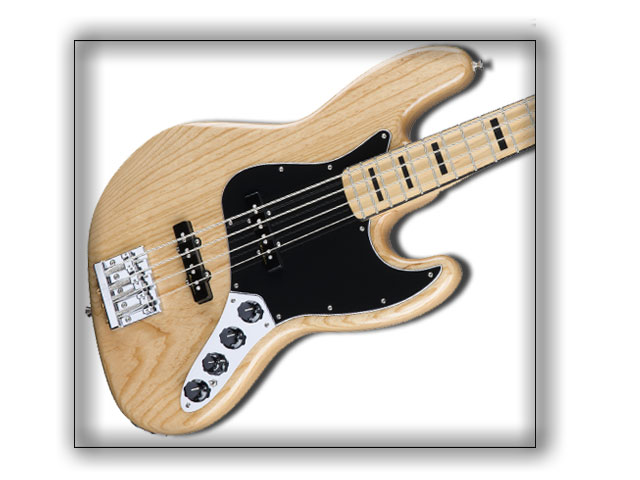 Fender Deluxe Active Jazz Bass In Natural