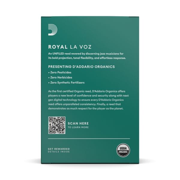 Soprano Saxophone Reeds, Royal La Voz, box of 10