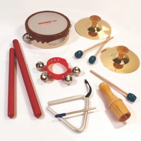 a group of different colored objects