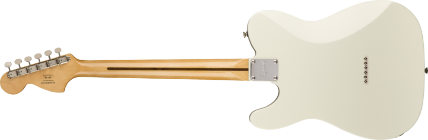 a white guitar and a white guitar