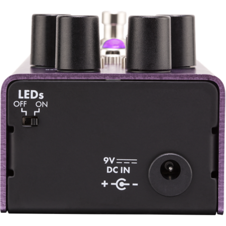 a purple electronic device