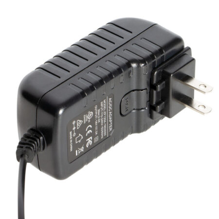 a black rectangular object with a wire attached to it