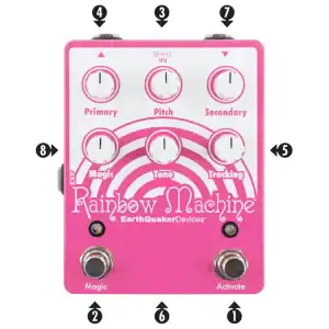 Earthquaker Rainbow Machine™ V2 Polyphonic Pitch Shifting Modulator