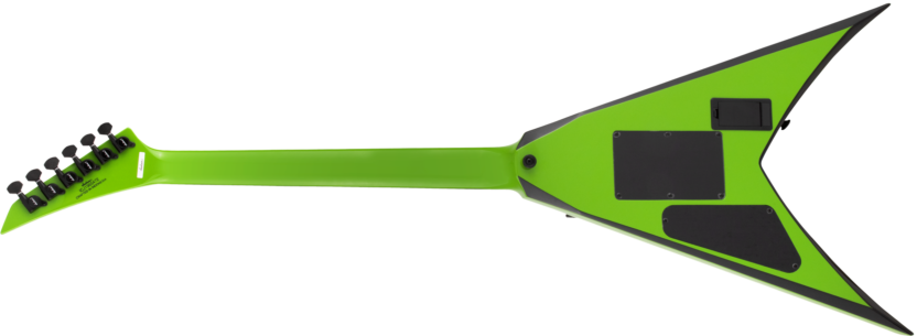 a green and black knife