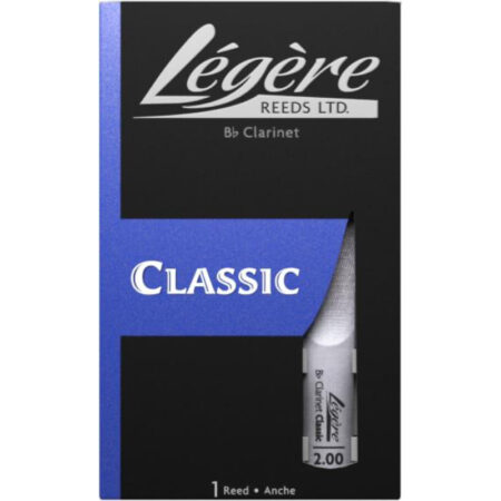 *Légère REEDS LTD. Bb Clarinet CLASSIC Bb Clarinet Classic Légère 2.00 Reed . Anche