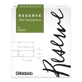 RESERVE Alto Saxophone 10 REEDS -1987- DAddario Reserve