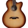 binary comment a brown acoustic guitar