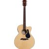 AJ80CE_Front-1 a brown acoustic guitar