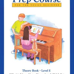 Alfred's Basic Piano Prep Course: Book E Theory