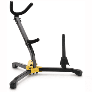 HERCULES ALTO/TENOR SAXOPHONE & FLUTE/CLARINET STAND W/BAG
