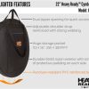 HR230-5T Protec 22" Cymbal Bag - Heavy Ready Series