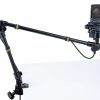L3pTqdTA a black and silver tripod