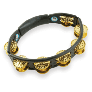 LP® CYCLOPS DUAL BRASS HAND HELD TAMBOURINE