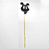 UMI5809 9" Bendable Plasti-Lyre