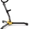 ds530bb_1 HERCULES ALTO/TENOR SAXOPHONE STAND W/BAG