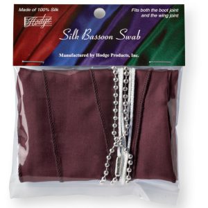 Hodge Silk Bassoon Swab, Black