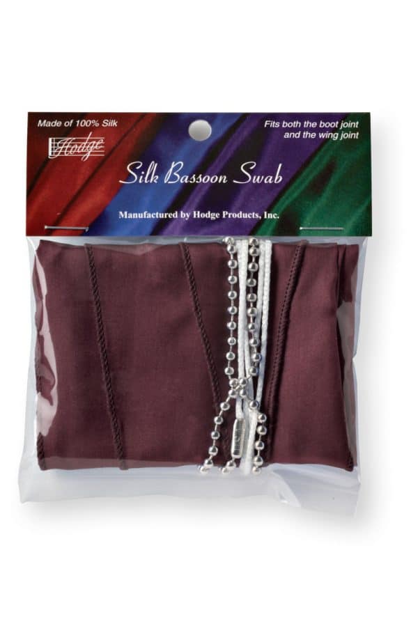 Hodge Silk Bassoon Swab, Black