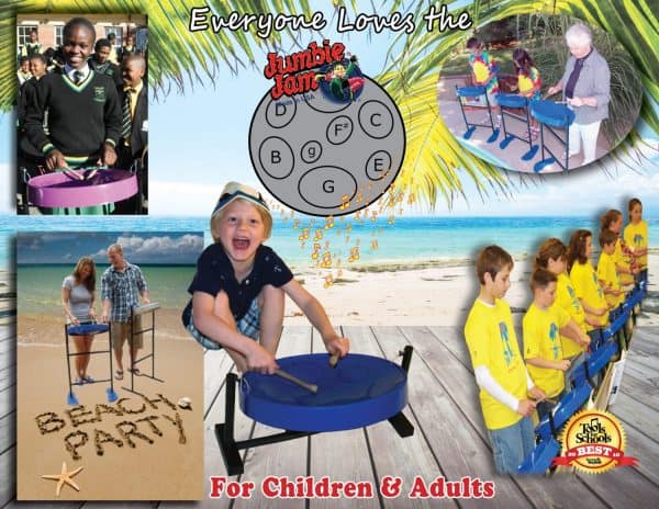 Jumbie Jam Steel Drum and Floor Stand