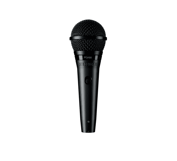 Shure PGA58 Cardioid Dynamic Vocal Microphone with XLR Cable