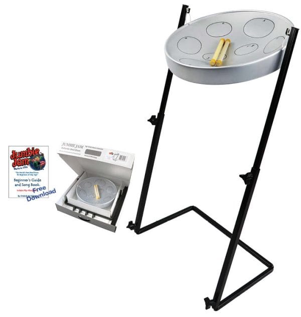 Jumbie Jam Steel Drum and Floor Stand