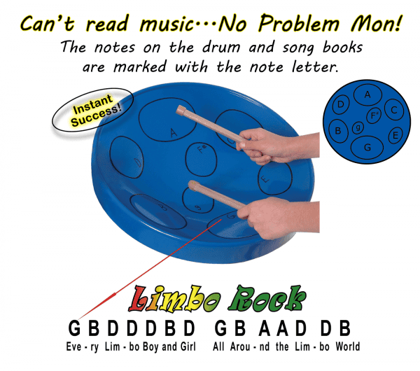 Jumbie Jam Steel Drum and Floor Stand
