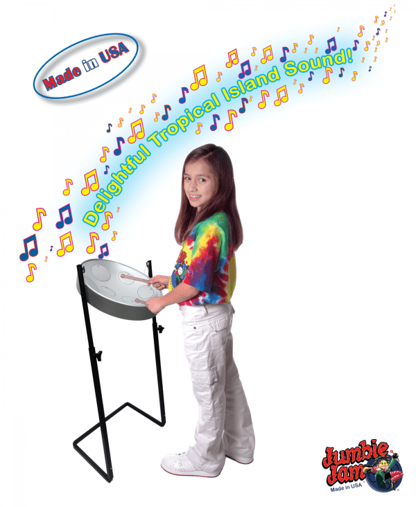 Jumbie Jam Steel Drum and Floor Stand
