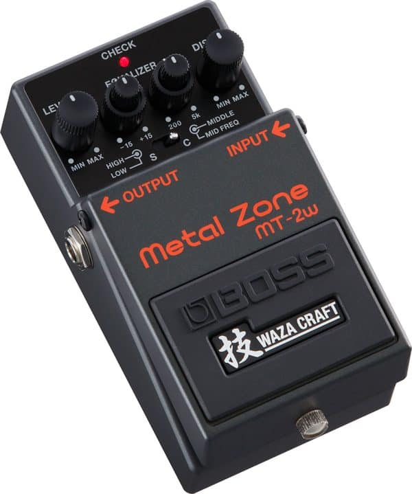 Boss Waza Craft MT-2W Metal Zone Distortion Pedal