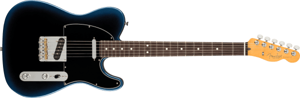a guitar with a blue string
