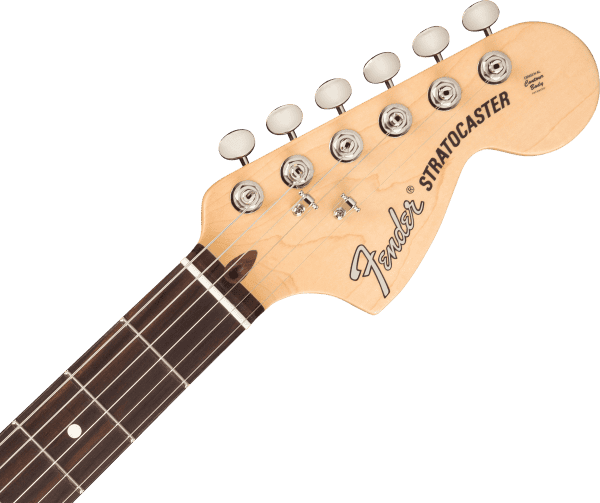 a close up of a guitar