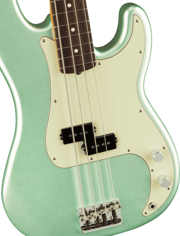 a close up of a guitar