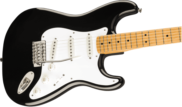a white electric guitar