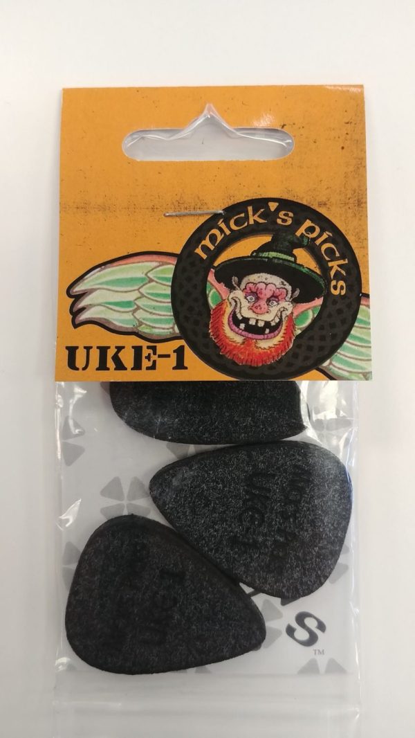 Mick's Picks Flex-Tex Ukulele Picks 3 pack