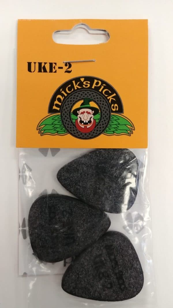 Mick's Picks Flex-Tex Ukulele Picks 3 pack
