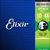 ELIXIR ELECTRIC NICKEL PLATED STEEL WITH OPTIWEB COATING STRINGS ELIXIR OPTIWEB ELECTRIC NICKEL PLATED STEEL