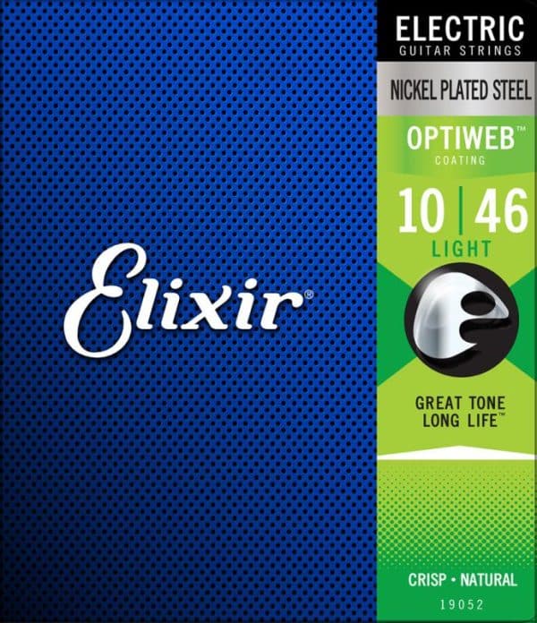 ELIXIR OPTIWEB ELECTRIC NICKEL PLATED STEEL