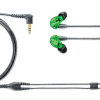 SE215-Green_Coiled_On-White_HR Shure SE215 pro sound isolating earphones