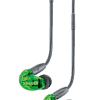 SE215-Green_Straight_Hanging_On-White_HR Shure SE215 pro sound isolating earphones