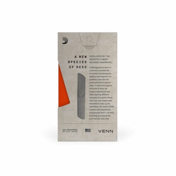 D'Addario VENN Alto Saxophone Reeds