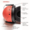 image Vic Firth Bluetooth Isolation Headphones