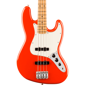 Fender Player II Jazz Bass® in Coral Red