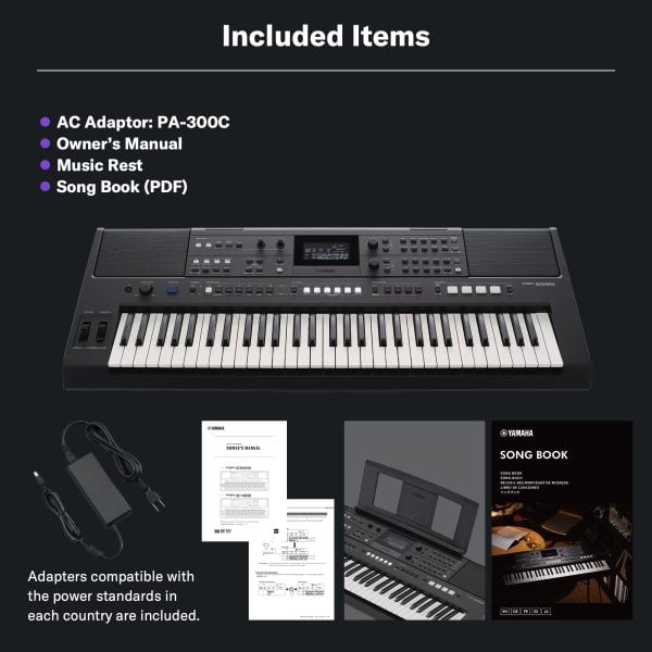 Yamaha PSR-E583 61-Key Touch-Sensitive Portable Keyboard