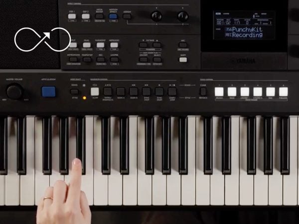 Yamaha PSR-E483 61-key Portable Keyboard
