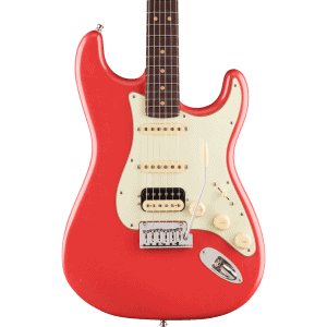 Ultra Luxe Vintage 60s Stratocaster HSS in Fiesta Red