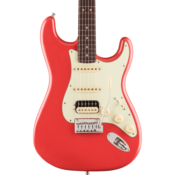 Ultra Luxe Vintage 60s Stratocaster HSS in Fiesta Red