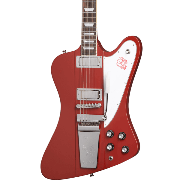 Epiphone IGC 1963 Firebird V with Maestro Vibrola, in Ember Red-Dietze Music