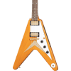 1IGCKFVWANAGH1_front Epiphone 1958 Korina Flying V in Aged Natural