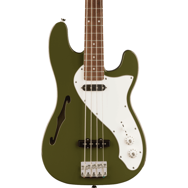 Paranormal Precision Bass Thinline SJ in Olive - Dietze Music