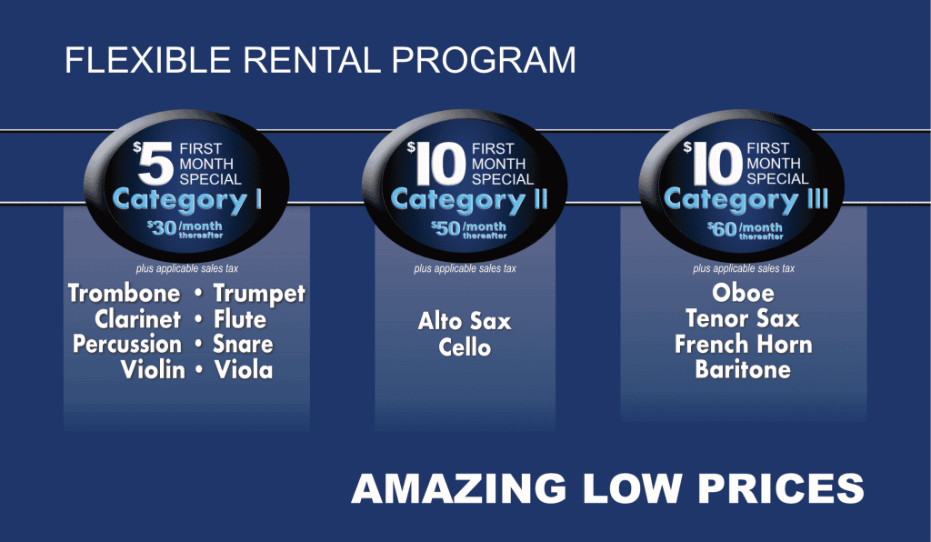 School Instrument Rental