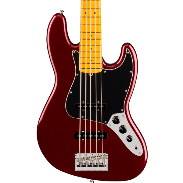 Fender American Professional Jazz Bass V in Oxblood - Dietze Music